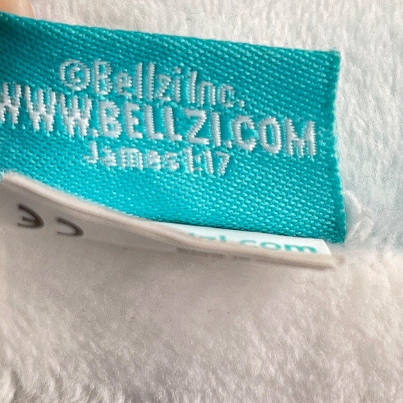 Bellzi Seri The Triceratops Dinosaur Blue Plush Toy 12 Inches Stuffed Animal - Picture 14 of 16